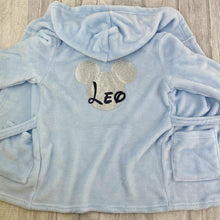 Load image into Gallery viewer, Baby Boy Dressing Gown, Personalised Disney Mickey Mouse Robe