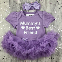 Load image into Gallery viewer, Mummy's Best Friend Tutu Romper