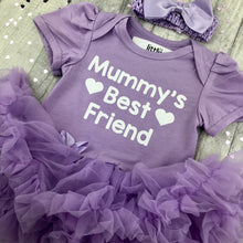 Load image into Gallery viewer, Mummy's Best Friend Tutu Romper