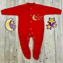 Load image into Gallery viewer, My First Eid Newborn Sleepsuit