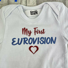 Load image into Gallery viewer, My First Eurovision Newborn Baby Romper - Little Secrets Clothing