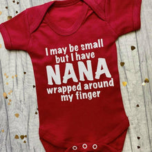 Load image into Gallery viewer, Personalised 'I May Be Small But...' Girls and Boys Short Sleeve Romper
