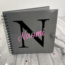Load image into Gallery viewer, Personalised Scrapbook Gift, Work Notebook Journal