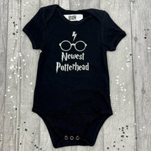 Load image into Gallery viewer, WORLD BOOK DAY! Harry Potter Newest Potter Head Short Sleeve Romper