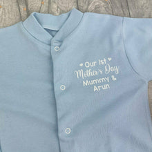 Load image into Gallery viewer, Personalised Our 1st Mother's Day Sleepsuit