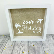 Load image into Gallery viewer, Personalised Name Holiday Fund Money box