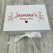 Load image into Gallery viewer, Personalised Pamper Box Small Keepsake Gift Box