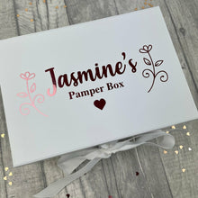 Load image into Gallery viewer, Personalised Pamper Box Small Keepsake Gift Box