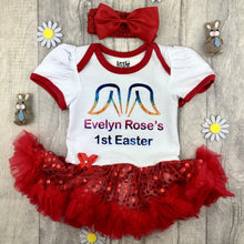 Load image into Gallery viewer, Personalised 1st Easter Bunny Tutu Romper