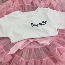 Load image into Gallery viewer, Girls Personalised Party Tutu Outfit, Minnie Mouse Bow