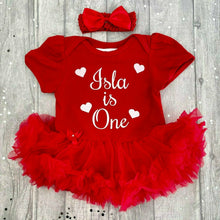 Load image into Gallery viewer, Personalised First Birthday Tutu Romper