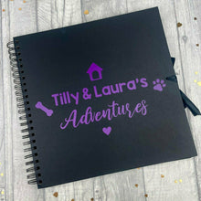 Load image into Gallery viewer, Personalised Dog / 'Pet Adventures' Scrapbook Memories