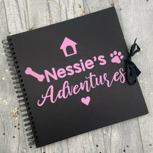 Load image into Gallery viewer, Personalised Dog / 'Pet Adventures' Scrapbook Memories
