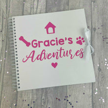 Load image into Gallery viewer, Personalised Dog / 'Pet Adventures' Scrapbook Memories
