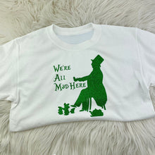 Load image into Gallery viewer, Alice in Wonderland The Mad Hatter Childrens T-shirt - Little Secrets Clothing