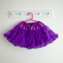 Load image into Gallery viewer, Girls Luxury Purple Boutique Tutu Skirt - Little Secrets Clothing