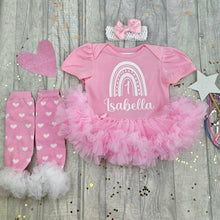 Load image into Gallery viewer, Baby Girl 1st Pink Birthday Set