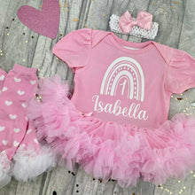 Load image into Gallery viewer, Baby Girl 1st Pink Birthday Set