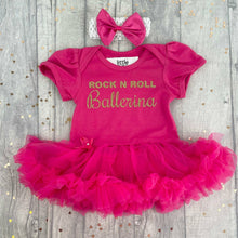 Load image into Gallery viewer, Rock N Roll Ballerina Tutu Romper