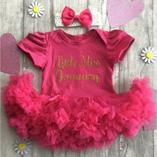 Load image into Gallery viewer, Little Miss Birthday Month Tutu Rompers - Little Secrets Clothing
