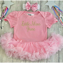 Load image into Gallery viewer, Little Miss Birthday Month Tutu Rompers - Little Secrets Clothing