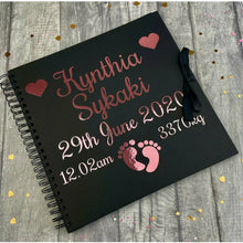 Load image into Gallery viewer, Personalised Large Scrapbook Newborn or Birthday Gift - Little Secrets Clothing