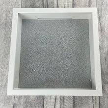 Load image into Gallery viewer, Custom Your Own Money Box Saving Fund Gift, Silver Glitter Background - Little Secrets Clothing
