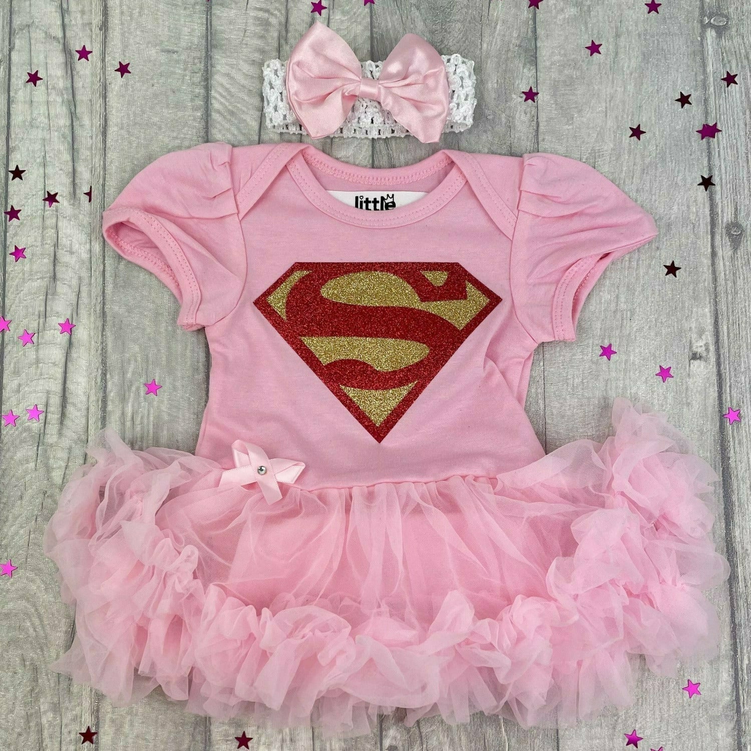 Baby Clothes Tutu Romper Baby Girl Baby Girl Pink Superman