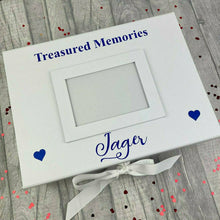 Load image into Gallery viewer, 'Treasured Memories' A4 Photo Box Remembrance Keepsake Bereavement Gift