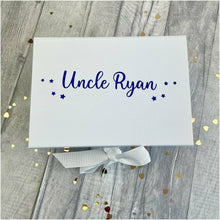 Load image into Gallery viewer, Personalised 'Will You Be My Godfather?' Name Small Keepsake Gift Box