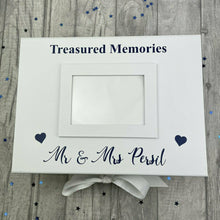 Load image into Gallery viewer, Treasured Memories Wedding A4 Photo Box Keepsake Gift