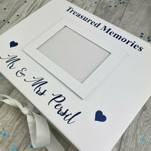 Load image into Gallery viewer, Treasured Memories Wedding A4 Photo Box Keepsake Gift