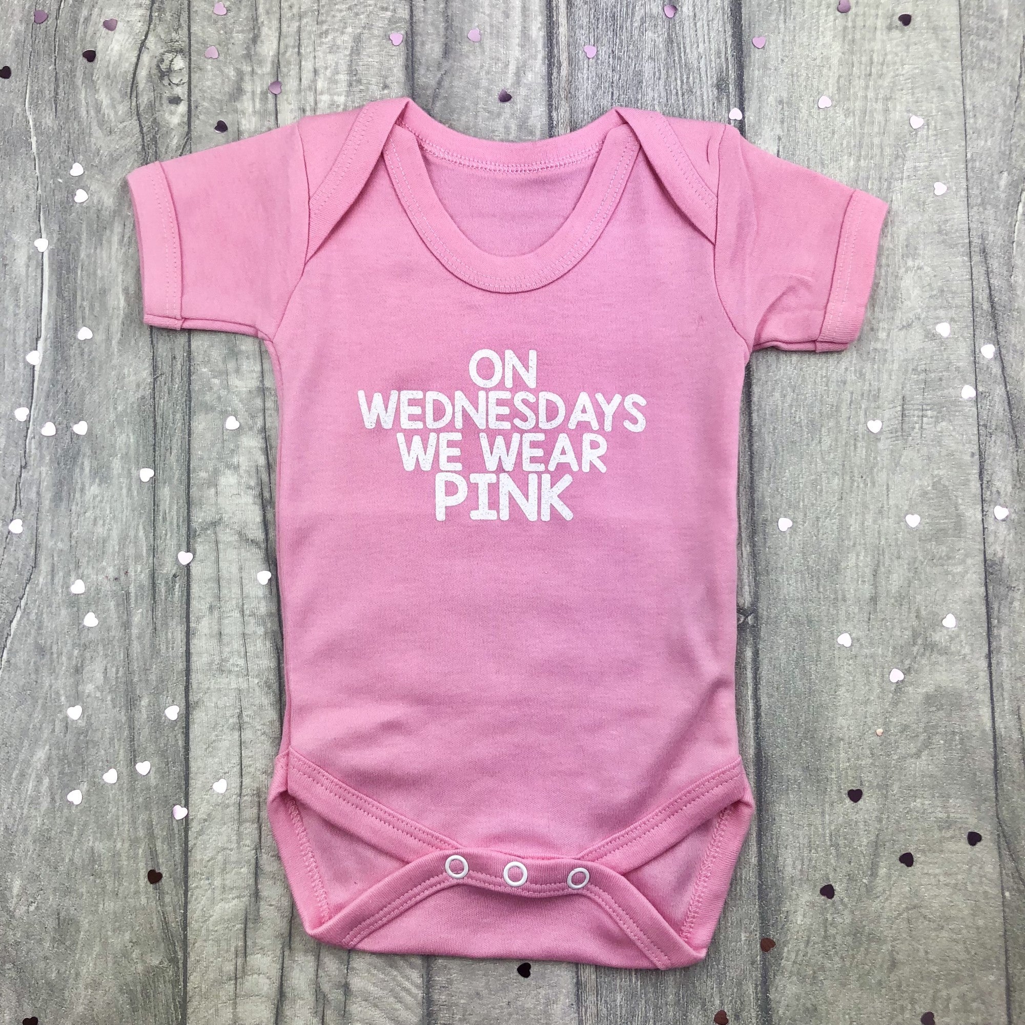 On wednesdays we deals wear pink baby