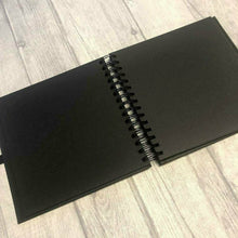 Load image into Gallery viewer, Inside of Black Scrapbook