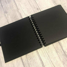 Load image into Gallery viewer, Inside of Black Scrapbook