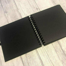 Load image into Gallery viewer, Inside of Black Scrapbook
