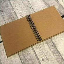 Load image into Gallery viewer, Inside of Rustic Brown Scrapbook
