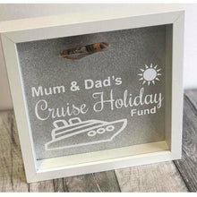 Load image into Gallery viewer, Personalised Holiday Cruise Saving Fund Money box