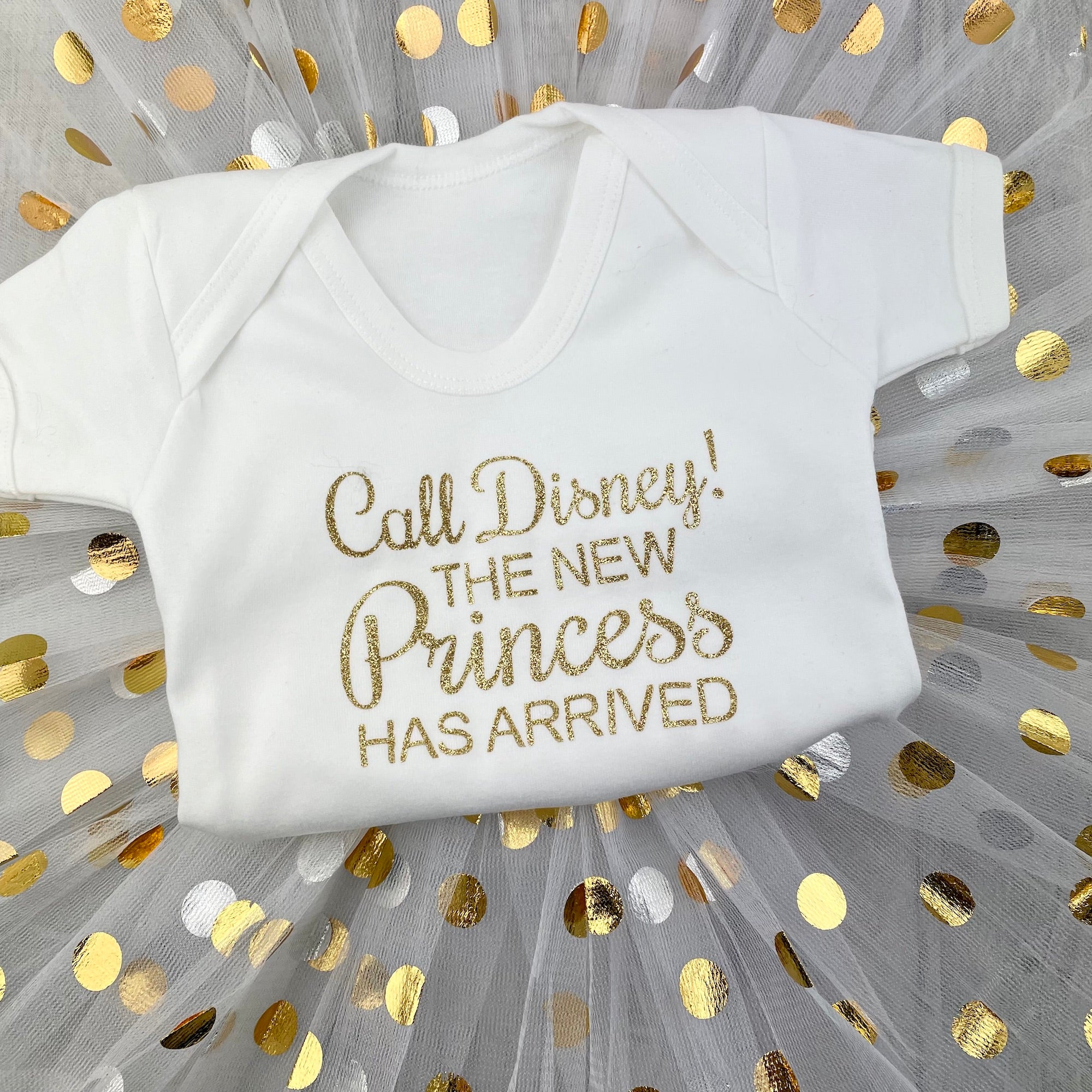 Princess has hot sale arrived newborn outfit