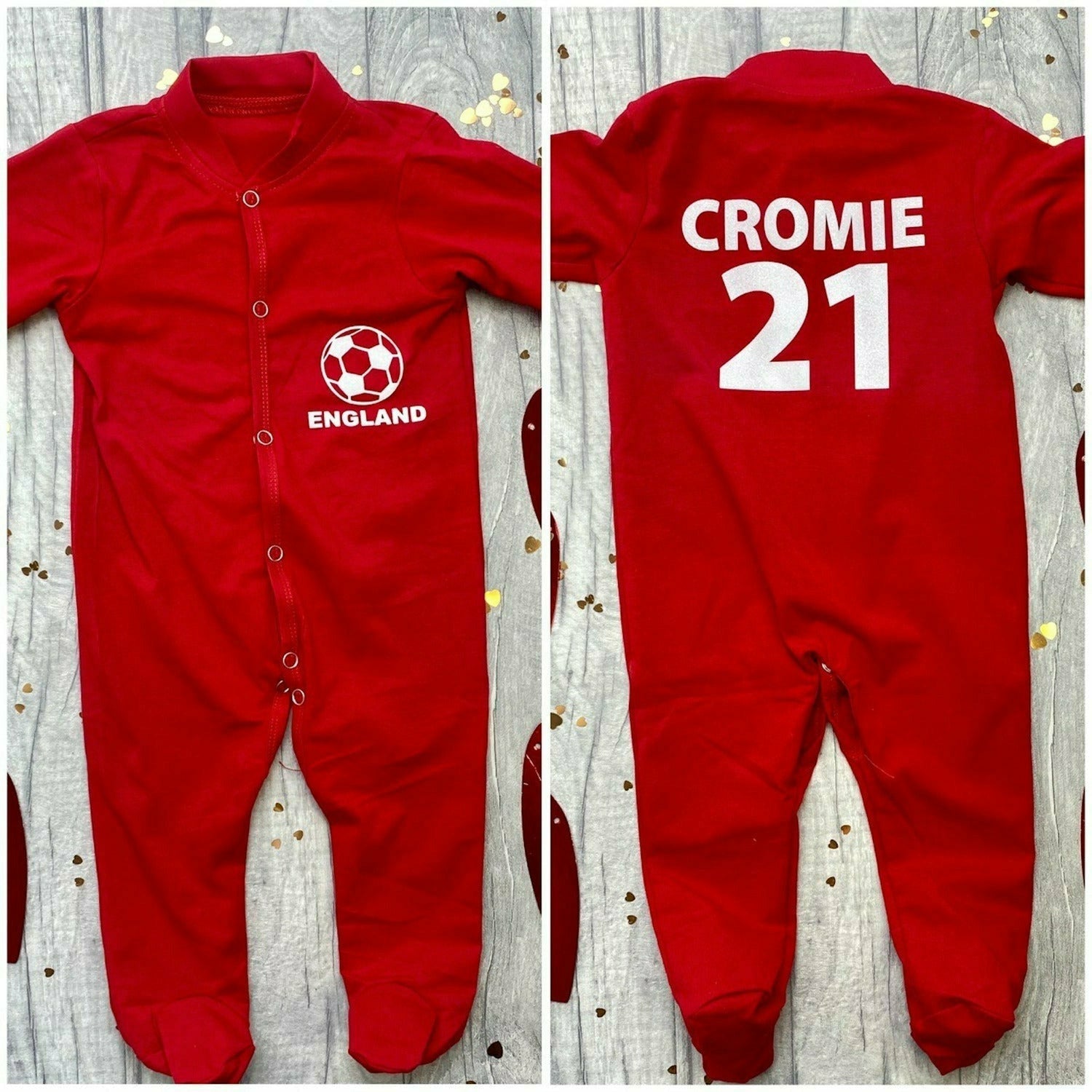 England cricket cheap baby sleepsuit