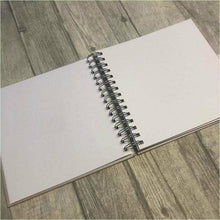 Load image into Gallery viewer, inside of Grey Scrapbook