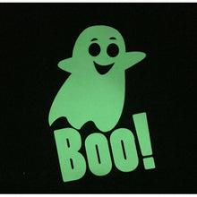 Load image into Gallery viewer, Glow In The Dark Ghost Boo! Halloween Baby Girl Tutu Romper