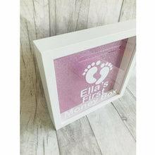 Load image into Gallery viewer, Personalised 'First Money Box' Baby Girls Saving Gift