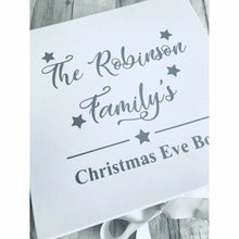 Load image into Gallery viewer, Personalised Family White Christmas Eve Box Keepsake Gift