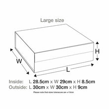 Load image into Gallery viewer, Ribbon Box Size Guide