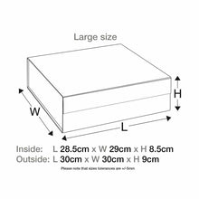 Load image into Gallery viewer, Ribbon Box Size Guide