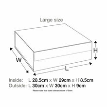Load image into Gallery viewer, Ribbon Box Size Guide