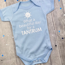 Load image into Gallery viewer, Newborn Baby Tantrum Quote Short Sleeve Romper Vest - Little Secrets Clothing