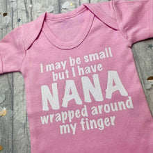 Load image into Gallery viewer, Personalised 'I May Be Small But...' Girls and Boys Romper Sleep Suit