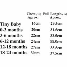 Load image into Gallery viewer, Tutu Romper Size Guide - Daddy's Little Fighter Boxing Tutu Romper